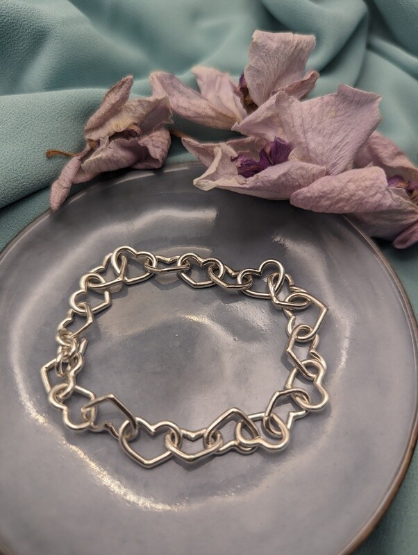 Corazones Encadenados, pulsera