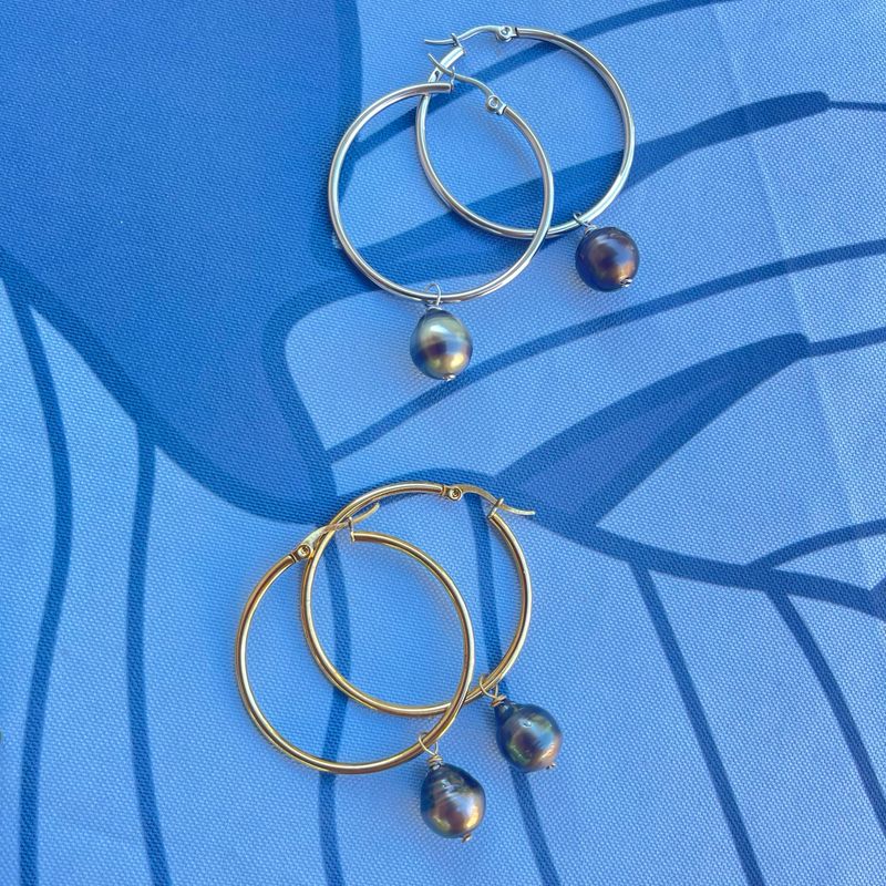 Poerava Hoop earrings