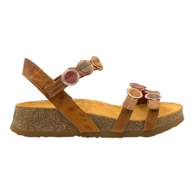 Think! Koak  camel/ imprimé multi