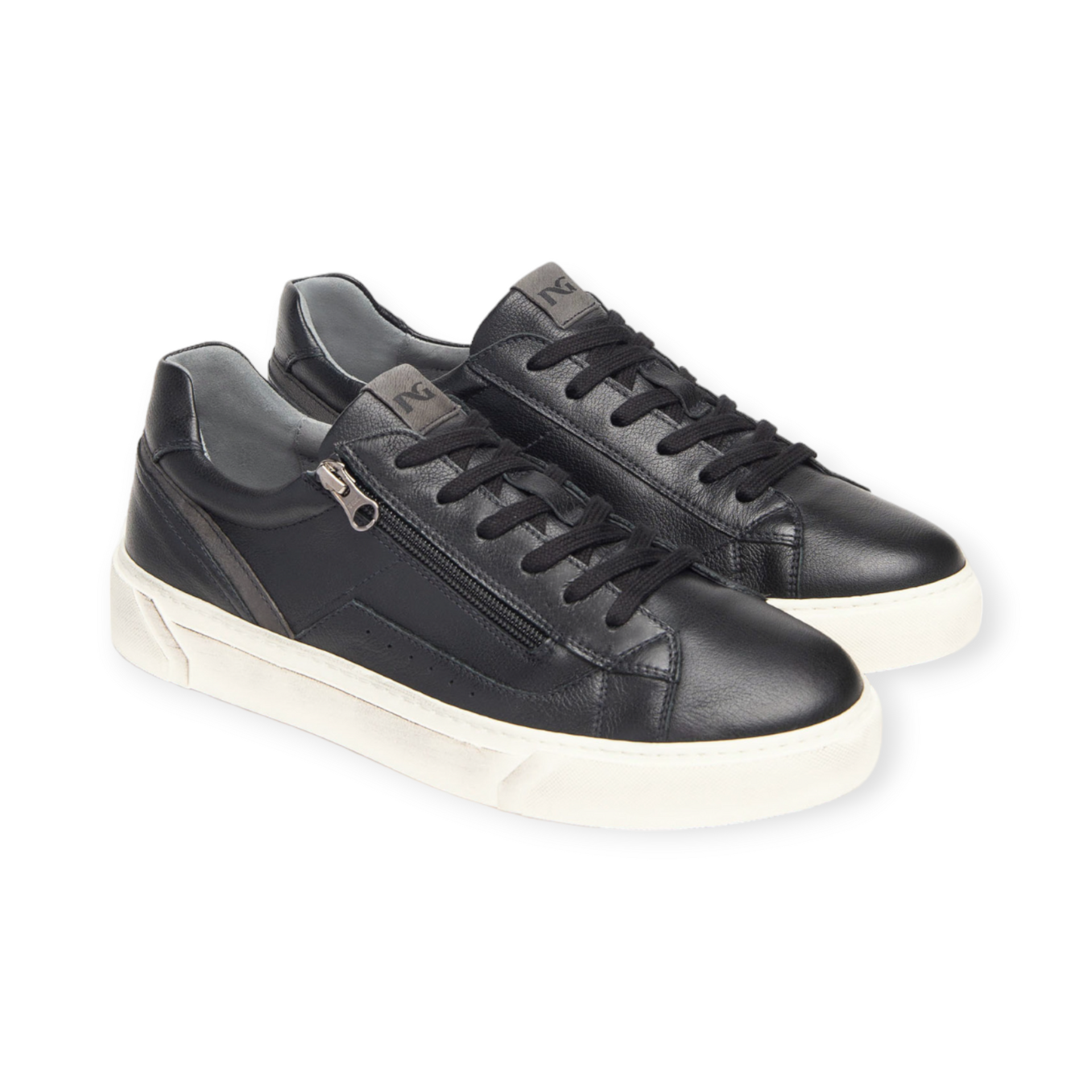 NeroGiardini  Sneakers noir zip