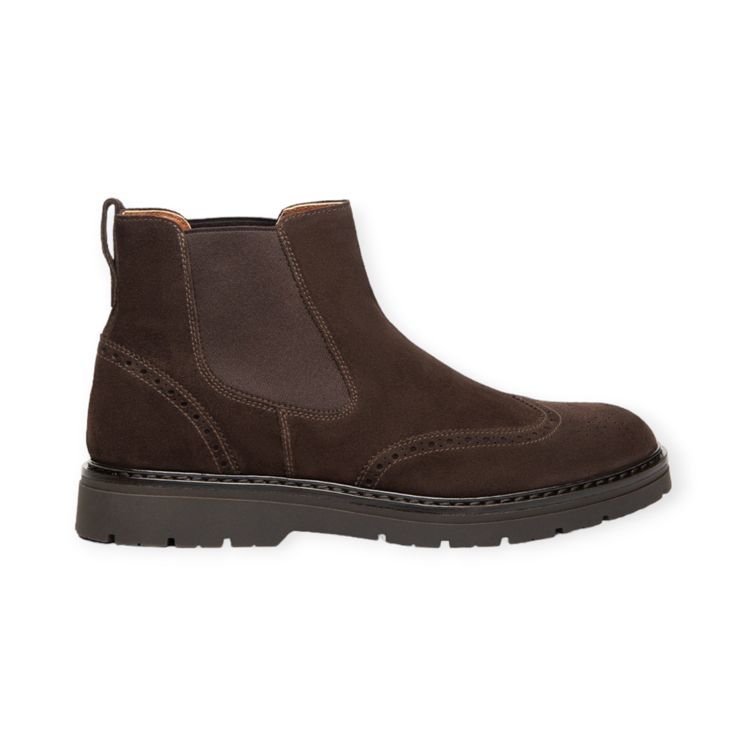 Boots Chelsea marron
