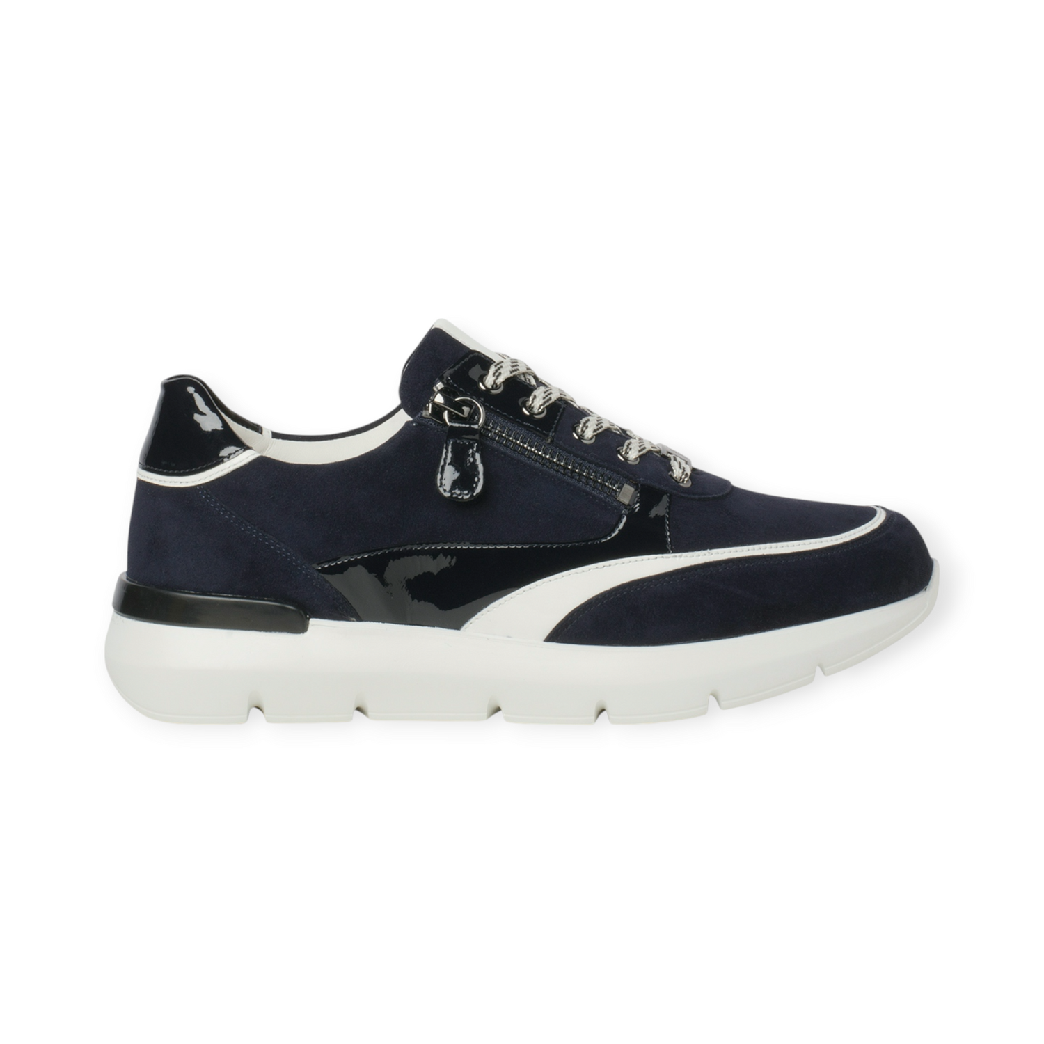 Hassia bordeaux zip H bleu velours