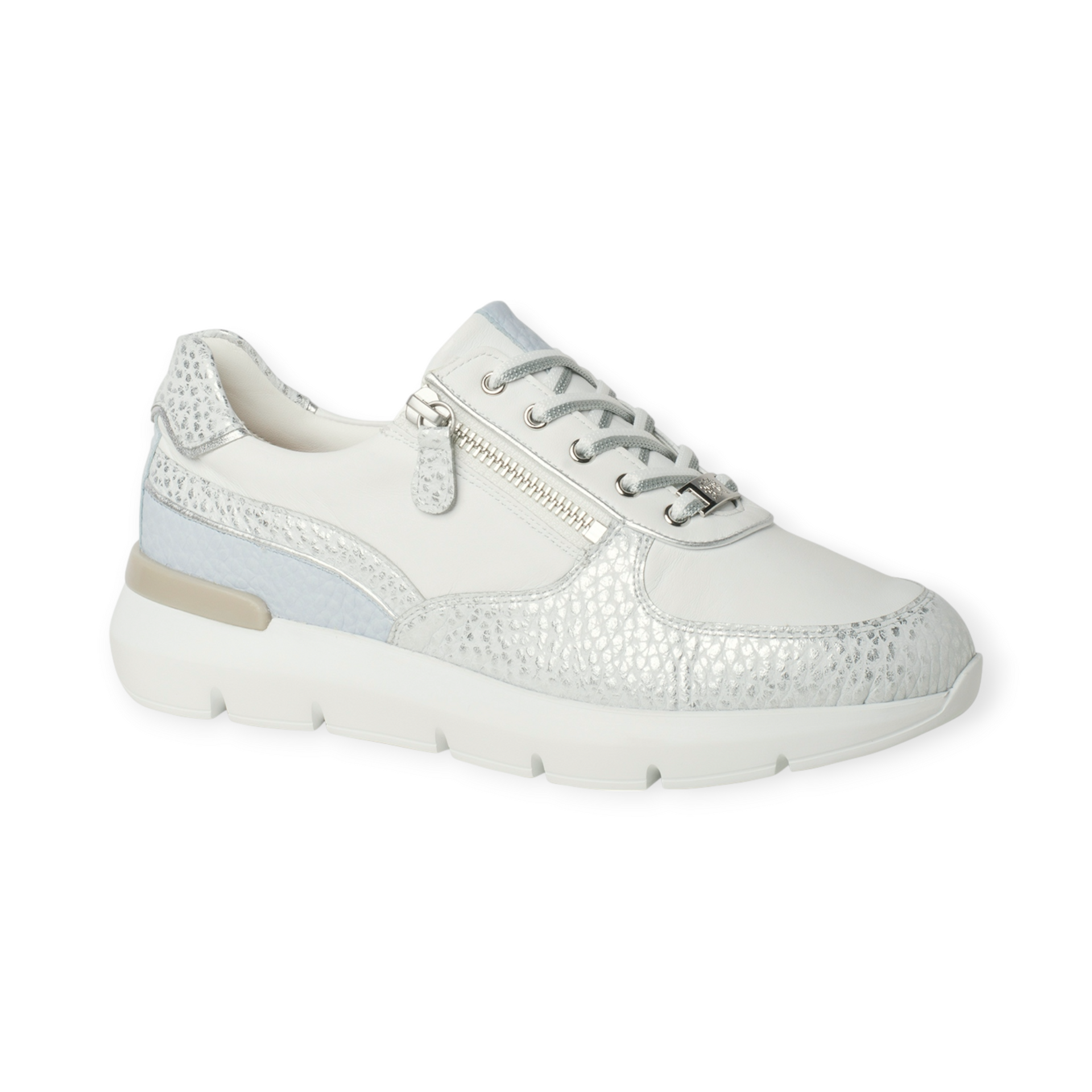 Hassia bordeaux zip H silver sky