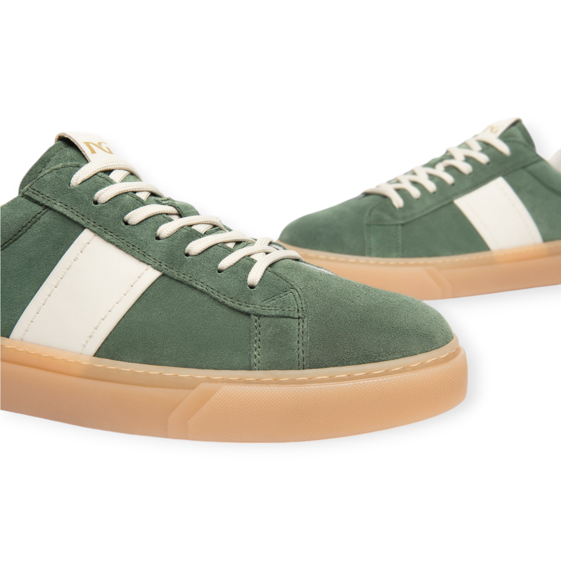 NeroGiardini Sneakers vert/ivoire