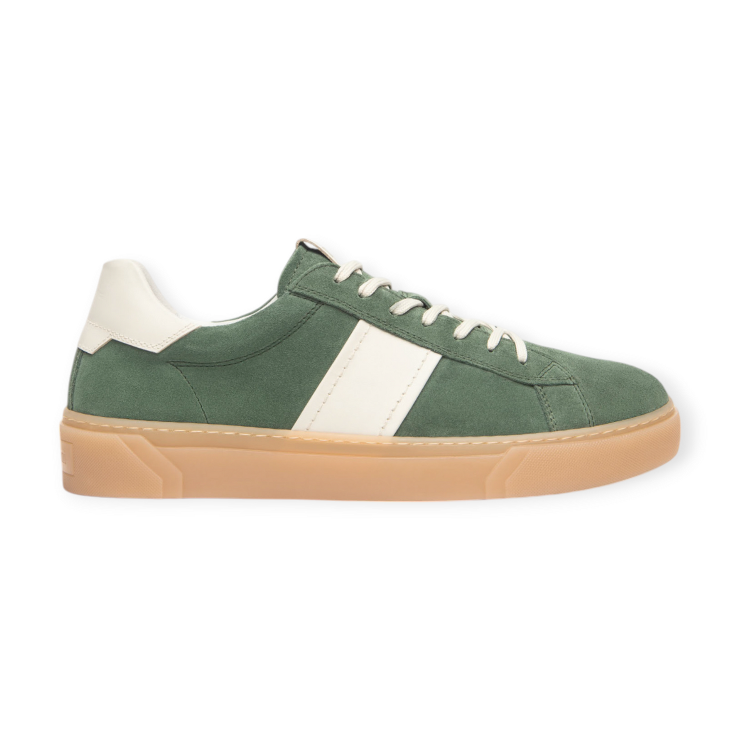 Sneakers vert/ivoire