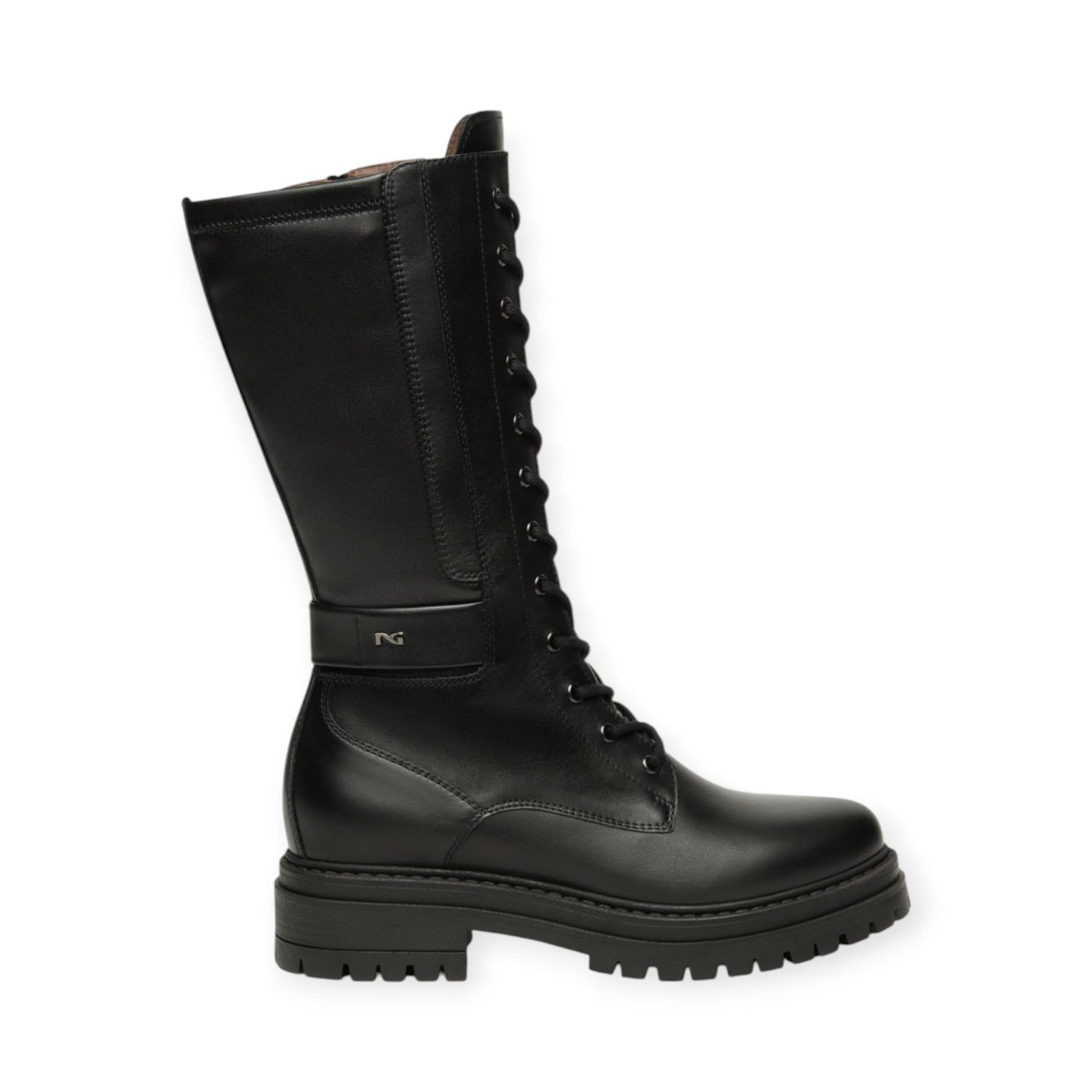 NeroGiardini Bottes cuir, à lacets