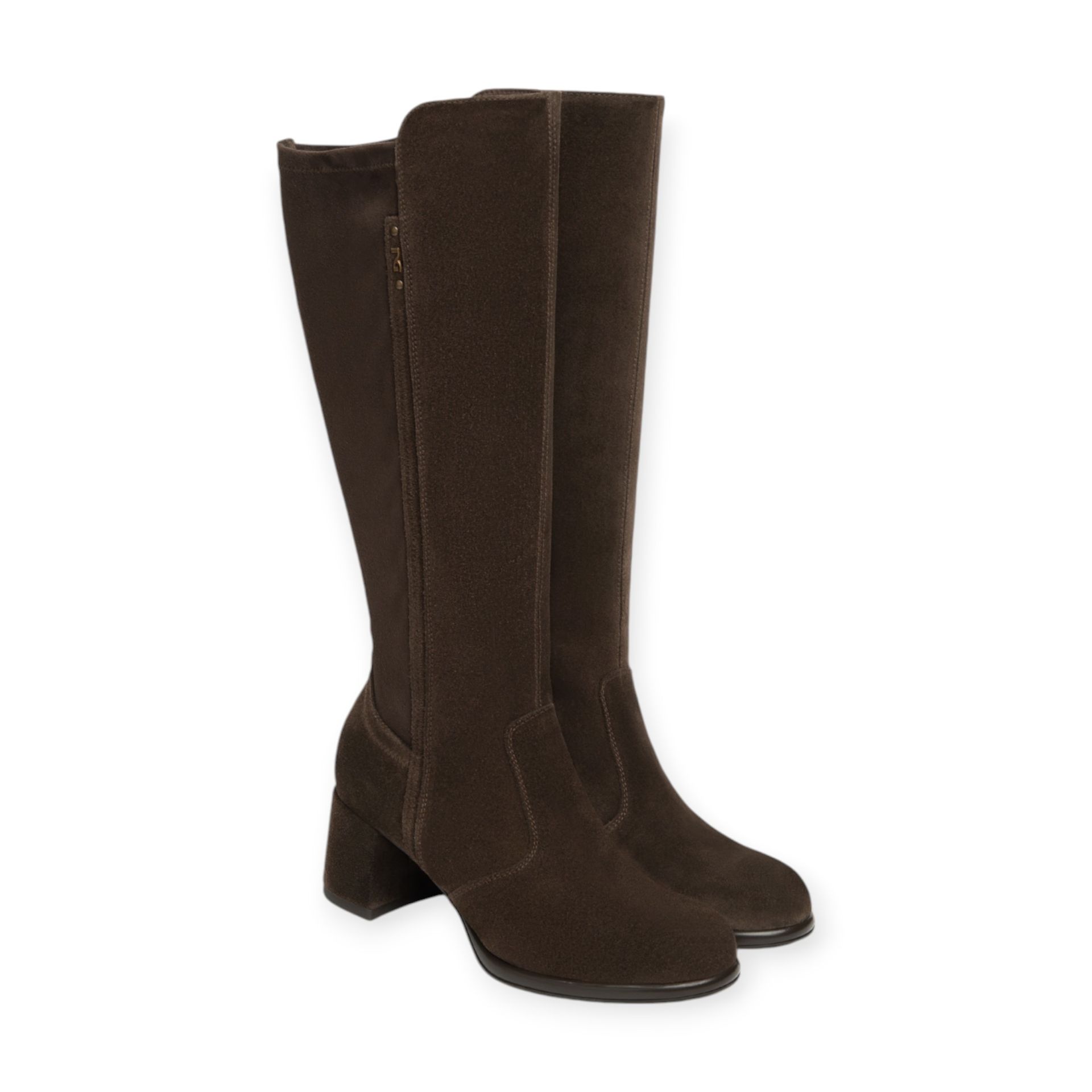 NeroGiardini Bottes longues en velours