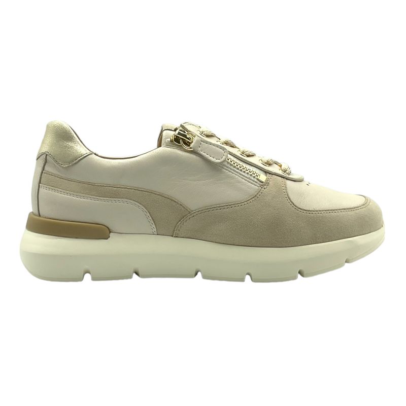 Hassia bordeaux zip H crème/beige