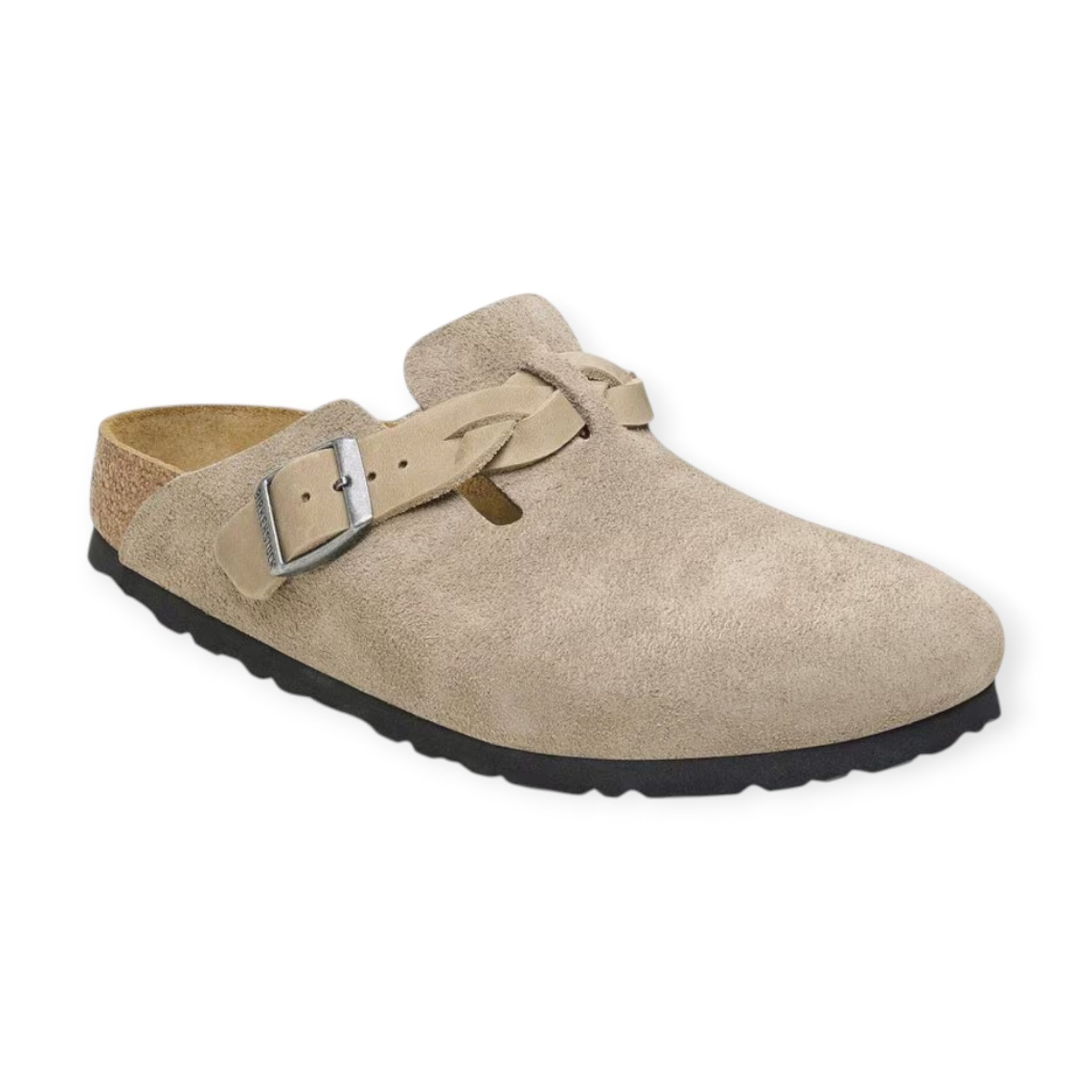 Boston tressé taupe