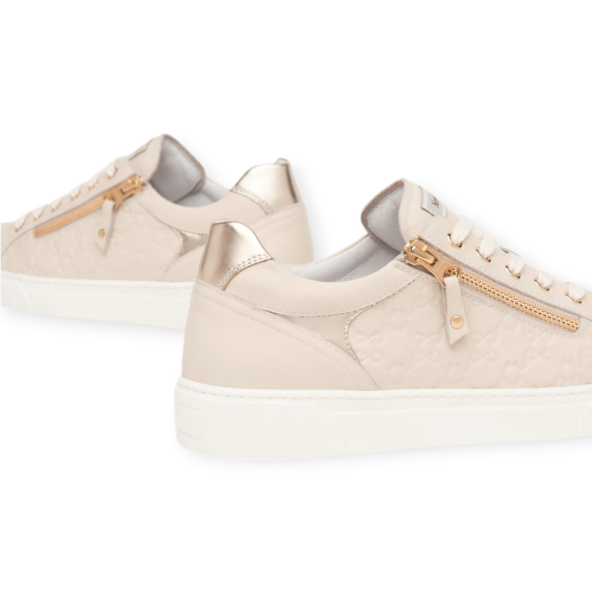 NeroGiardini Sneakers beige zip