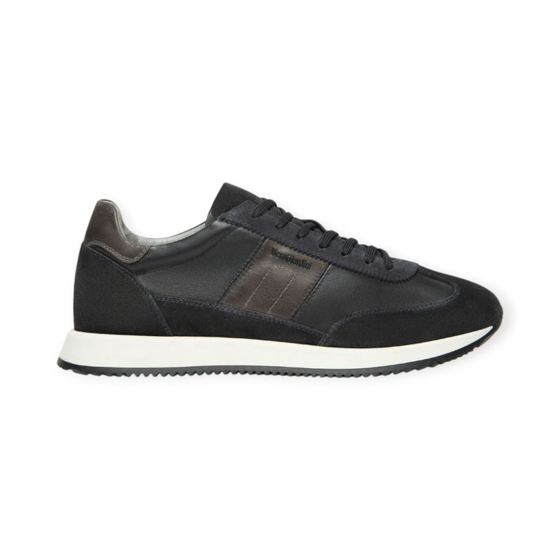 NeroGiardini Sneakers en cuir bleu