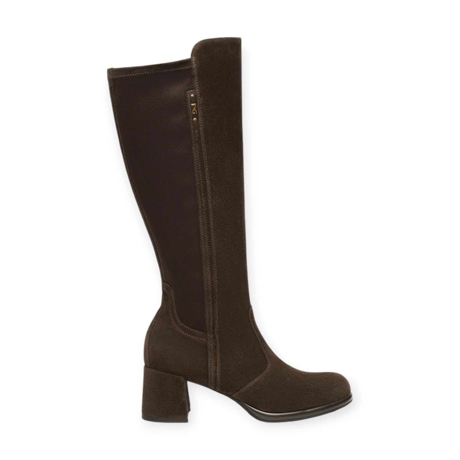 NeroGiardini Bottes longues en velours