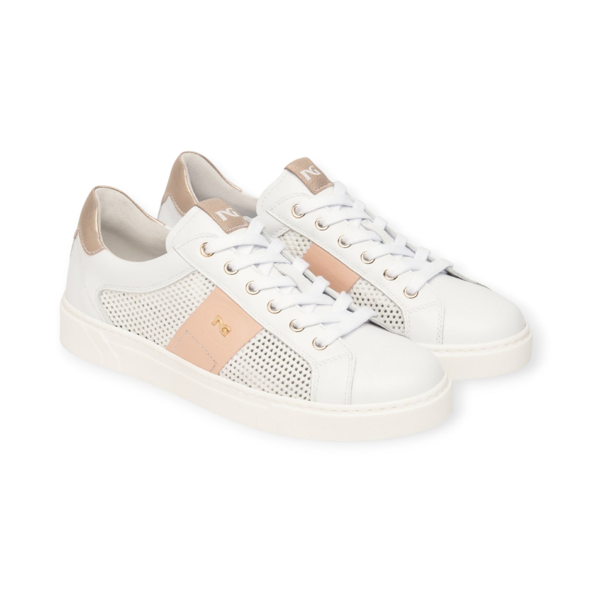 NeroGiardini Sneakers blanc/rose