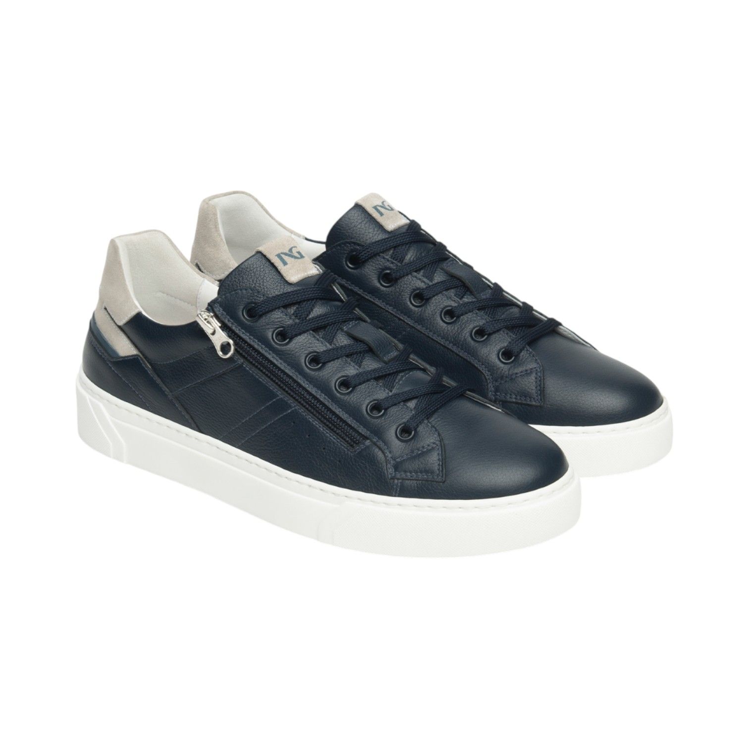 NeroGiardini Sneakers bleu marine, Zip