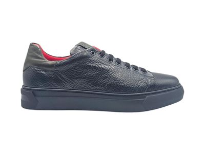 Nazareno Carelli Sneakers cuir noir