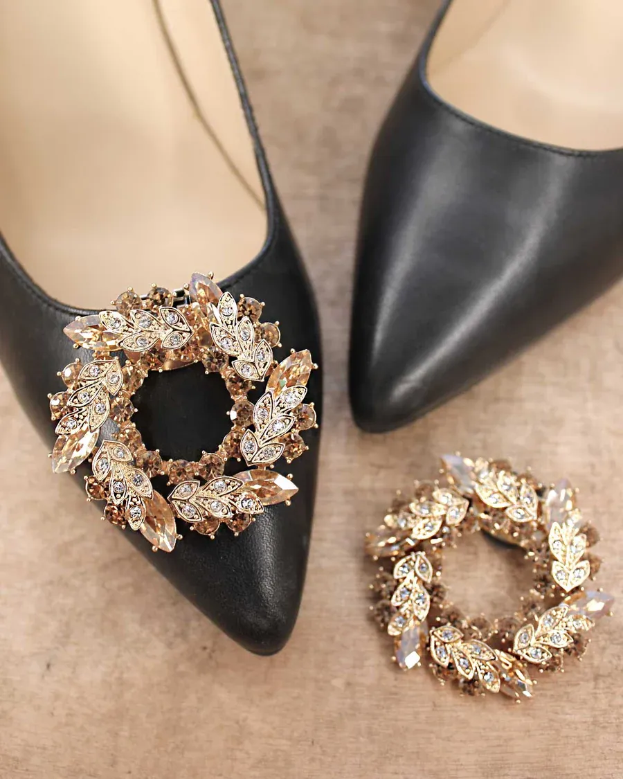 Bijoux Clips Froufrouz Janie doré