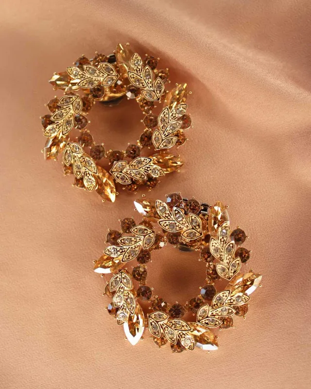 Bijoux Clips Froufrouz Janie doré