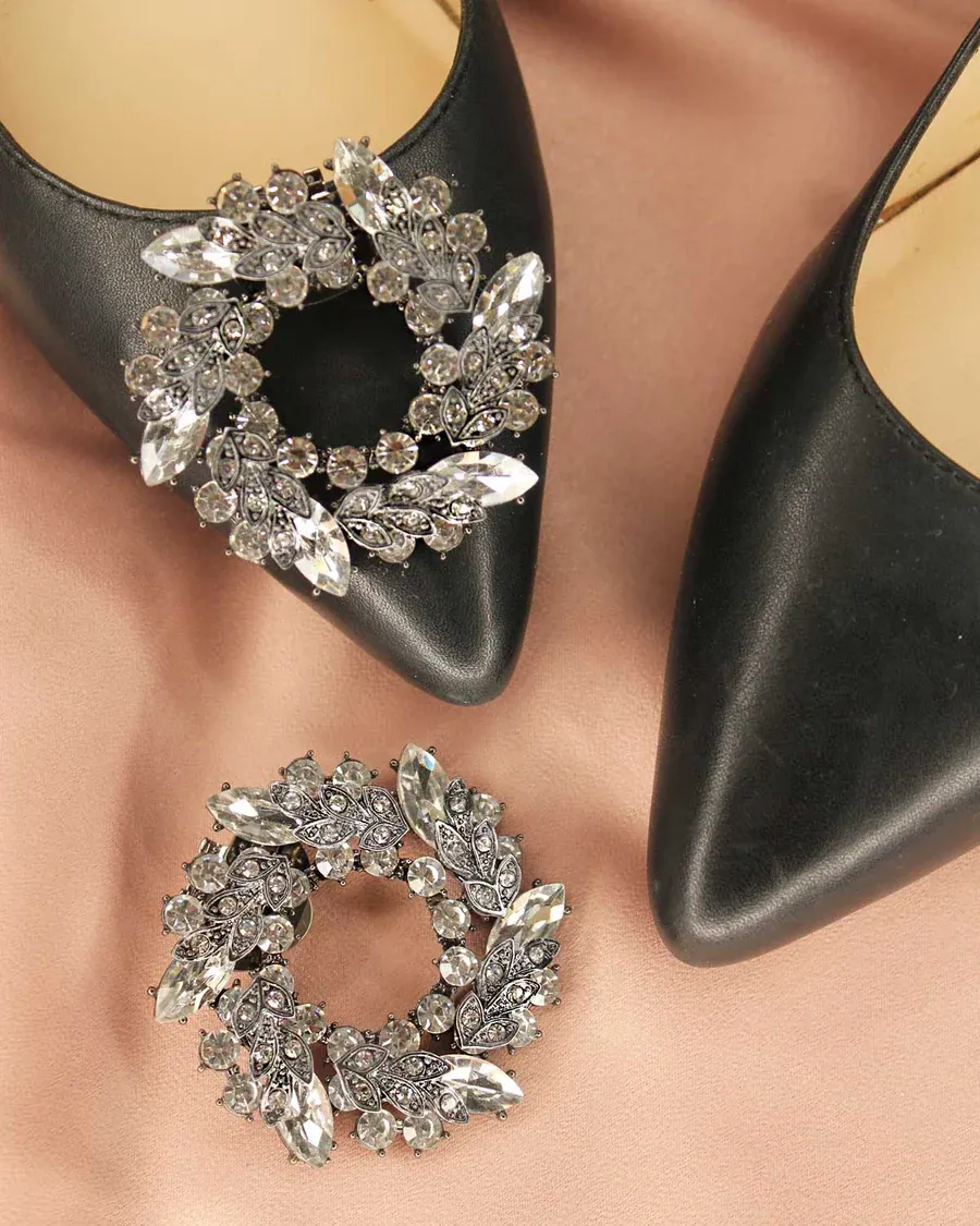 Bijoux Clips Froufrouz Janie argenté