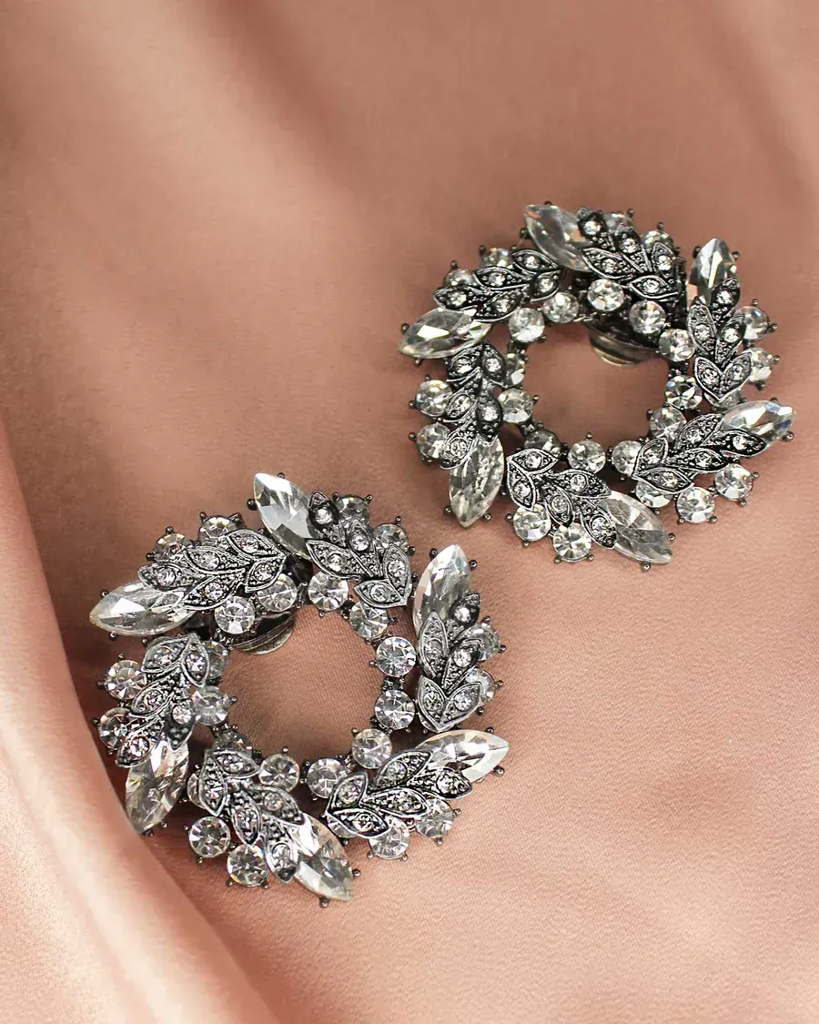 Bijoux Clips Froufrouz Janie argenté