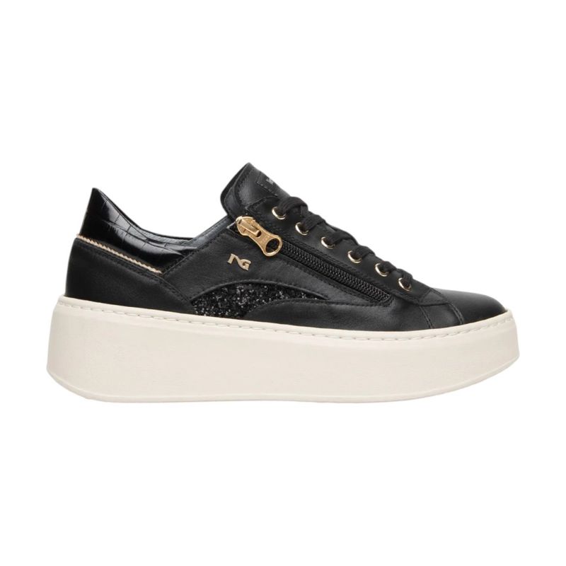 NeroGiardini Sneakers noir avec zip NeroGiardini Sneakers noir avec zip