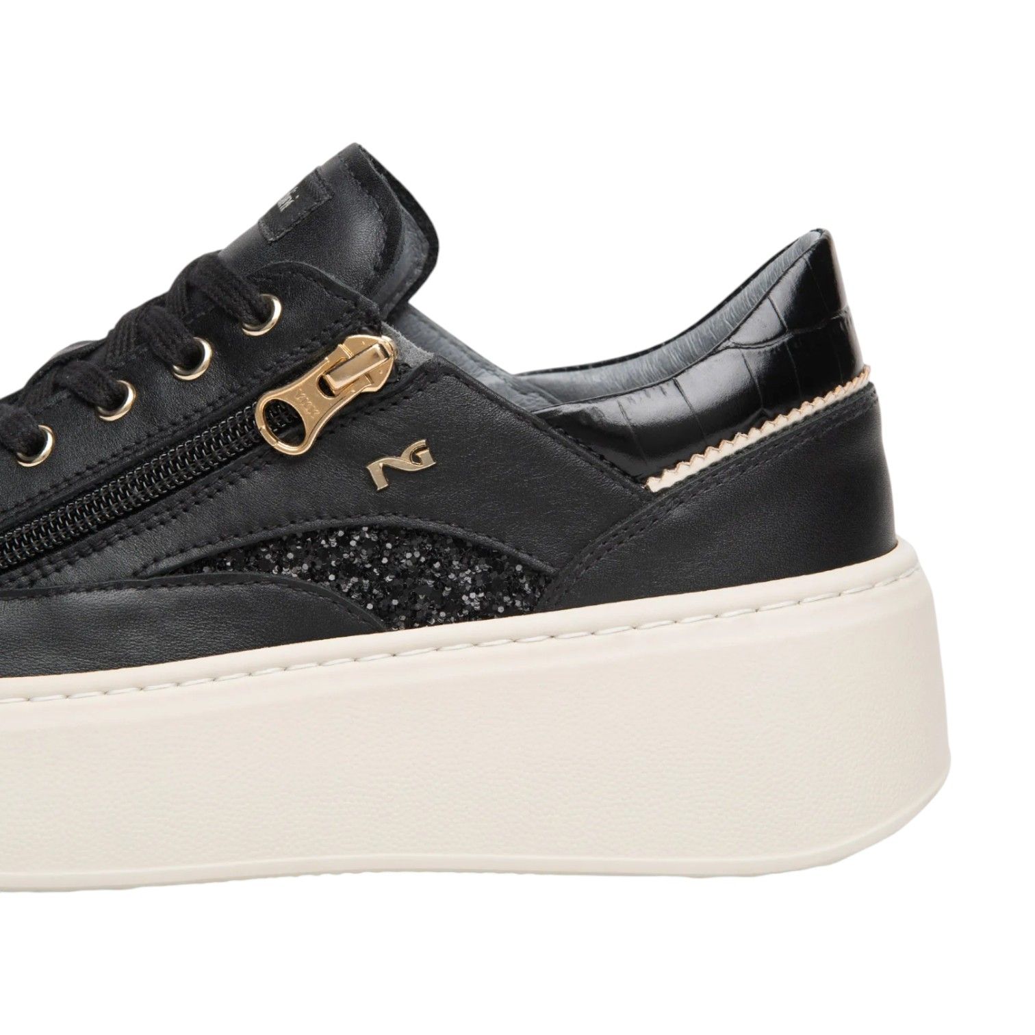 NeroGiardini Sneakers noir avec zip