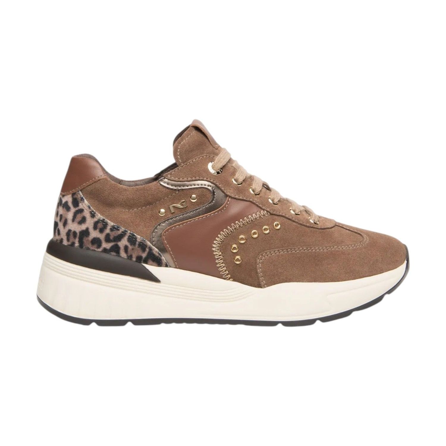 NeroGiardini Sneakers velours beige