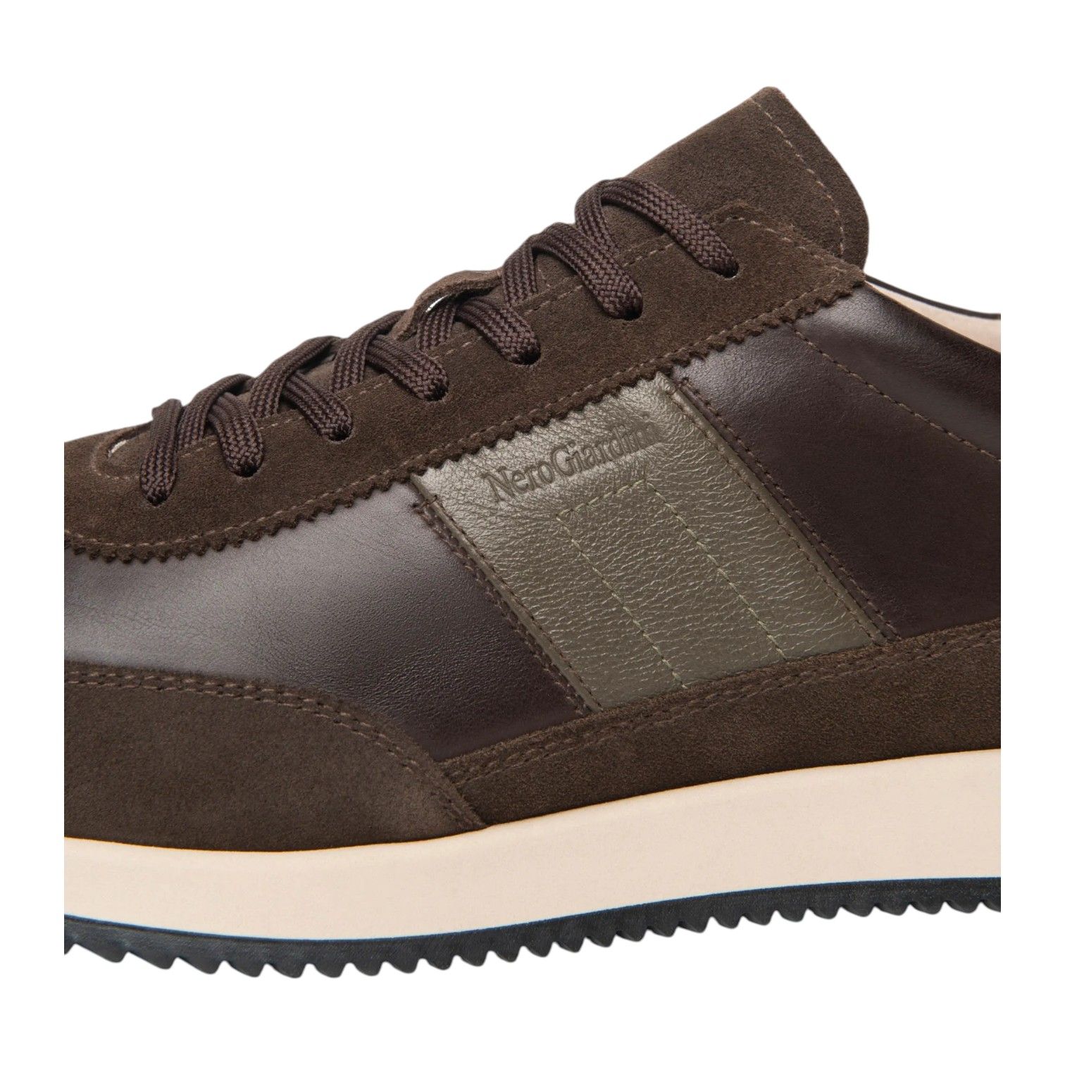 NeroGiardini Sneakers cuir et daim