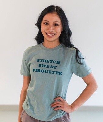 Stretch Sweat Pirouette Tee