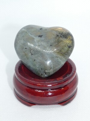 Labradorite Heart S