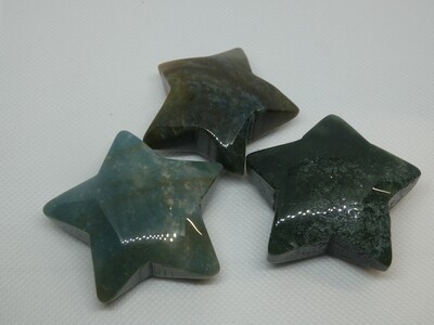 Moss Agate Stars