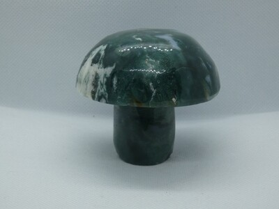 Moss Agate Mushroom