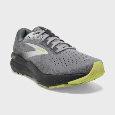 Ghost 16M, Size: 9.5, color: Primer/Grey/Lime, Dimension: 4E
