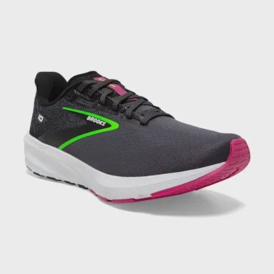 Launch 10 F, Size: 5, color: Black/Blackened Pearl/Green, Dimension: B