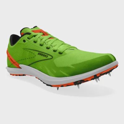 Draft XC, color: Green Gecko/Red Orange/White, Size: 4, Dimension: D