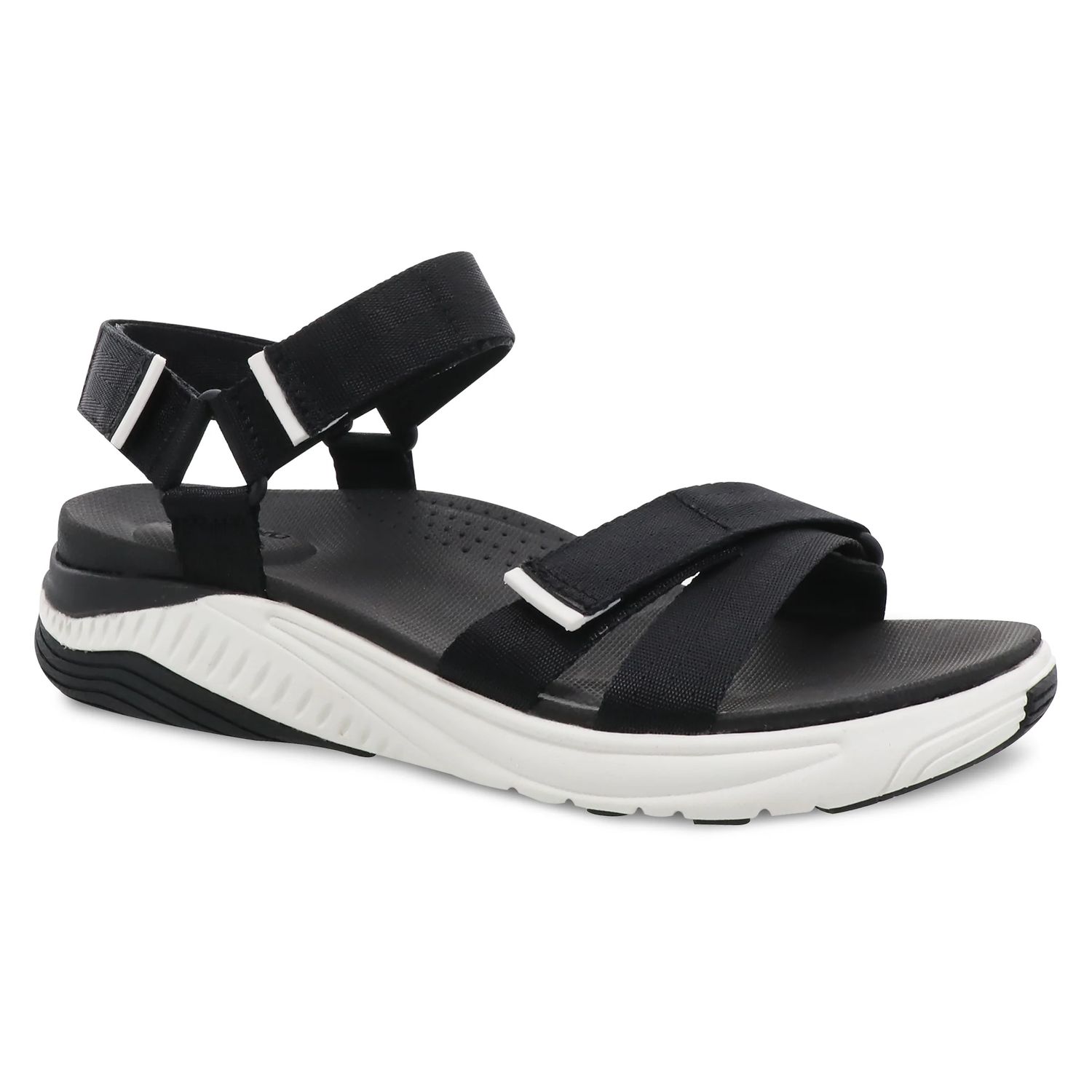 Racquel Black Webbing, Size: 38