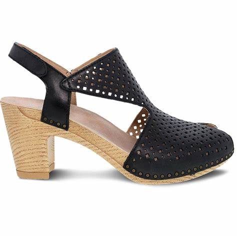 Teagan Black Burnished Nappa, Size: 36