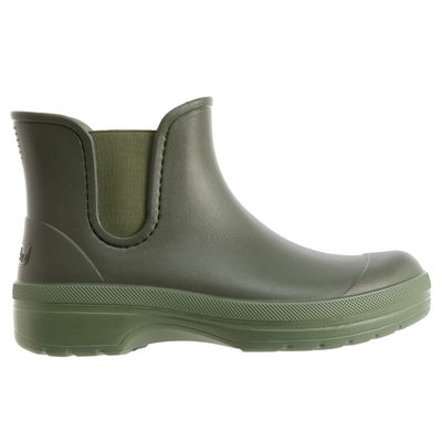 Karmel Molded Green Boots