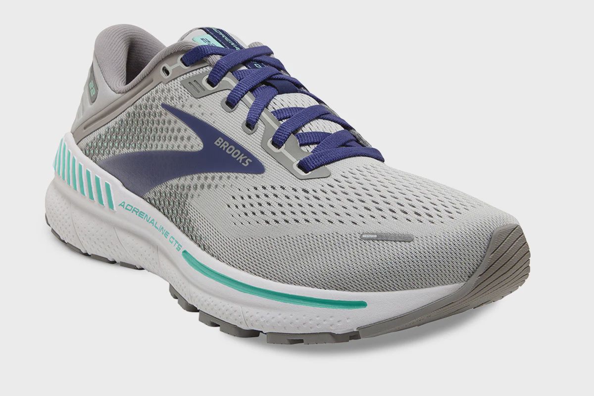 Adrenaline GTS 22 F, Size: 7.5, color: Alloy/Blue/Green, Dimension: 2A