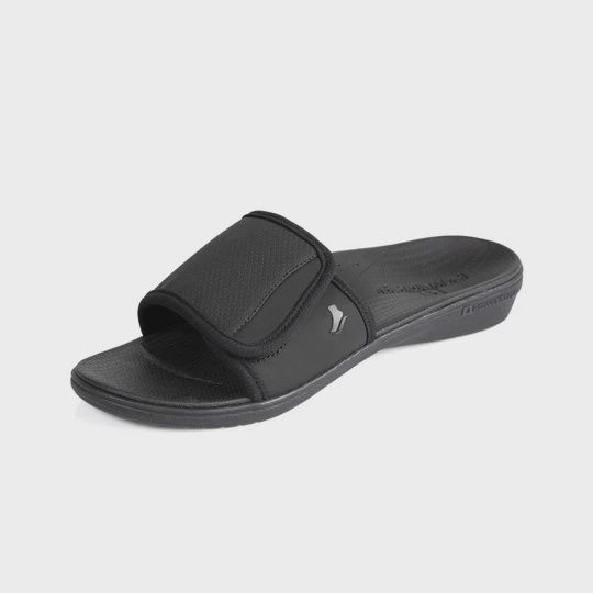 PowerStep Archwear Slides M, Size: 8, color: Black