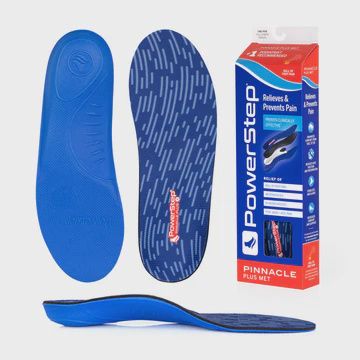 PowerStep Pinnacle Plus Met Full Length Insole / Pair, Size: G (10-10.5)