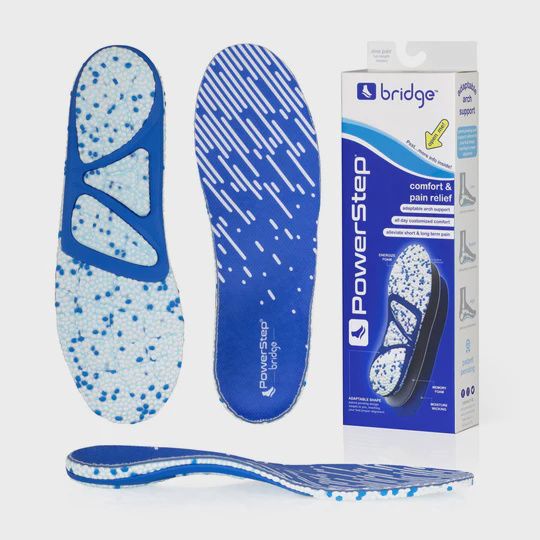 PowerStep Bridge Full Length Insole / Pair, Size: A (4-5.5)