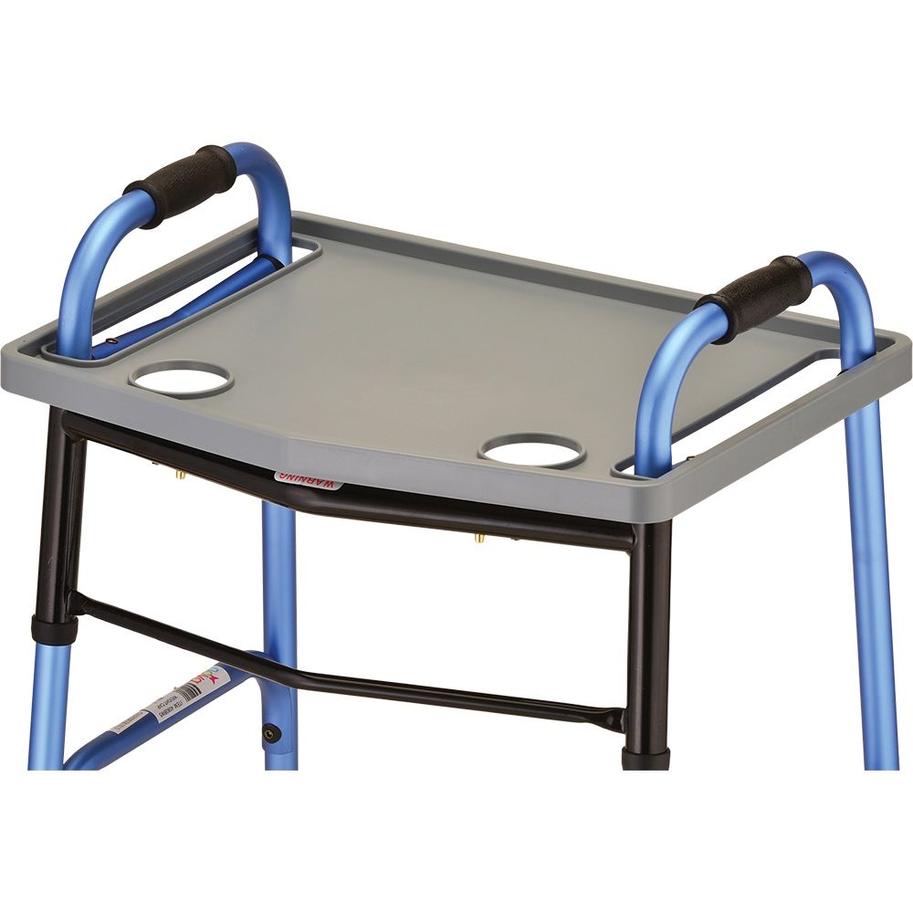 TRAY FOR FOLDING WALKER RETAIL, Case Qty: 1/cs, Units: EACH, WT Cap: 10 lb.