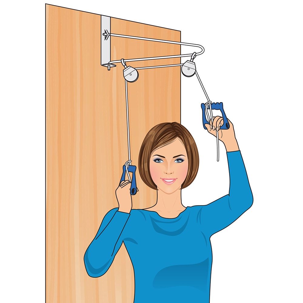 OVERDOOR EXERCISE SET 6061-R, Case Qty: 1/cs, Units: EACH, WT Cap: 0 lb.