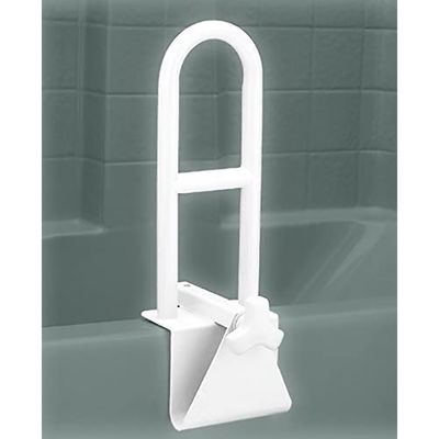 TUB GRAB BAR WHITE - RETAIL