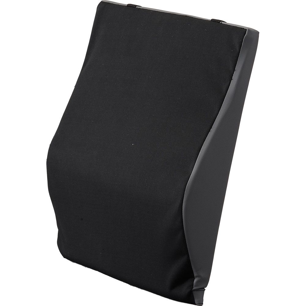 BACK CUSHION LUMBAR 18&quot; BLACK, Case Qty: 2/cs, Units: EACH, WT Cap: 250 lb.