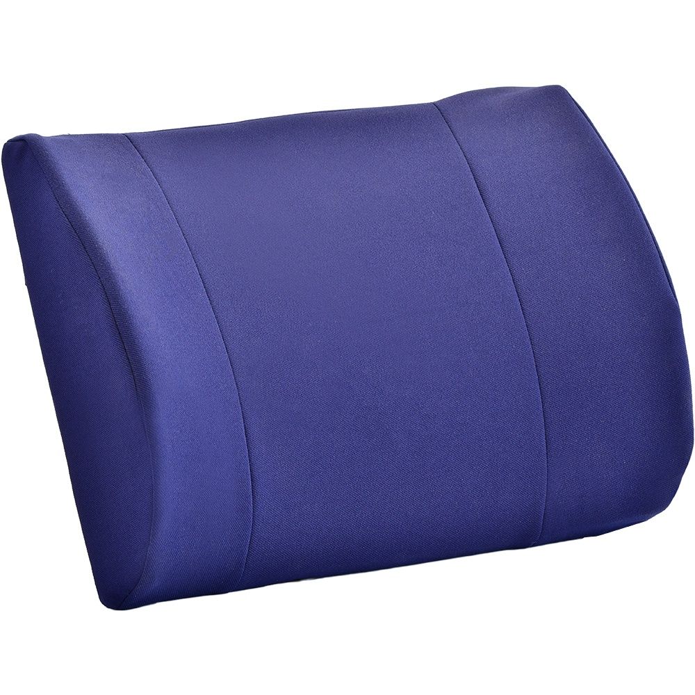 LUMBAR CUSHION WIDE BLUE, Case Qty: 2/cs, Units: EACH, WT Cap: 0 lb.
