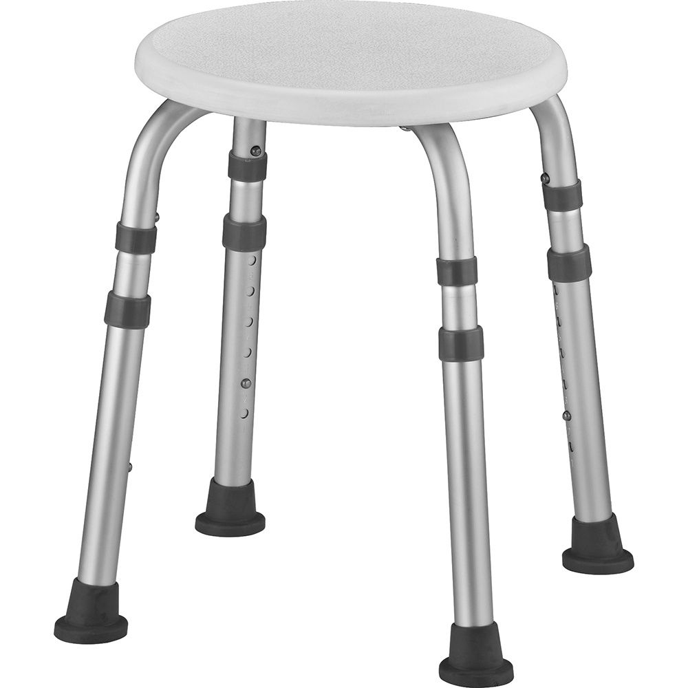 BATH STOOL KD NO TOOLS, Case Qty: 1/cs, Units: EACH, WT Cap: 300 lb.