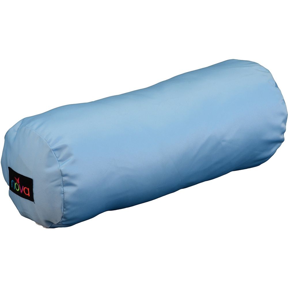 ROLL PILLOW SKY BLUE SATIN, Case Qty: 1/cs, Units: EACH, WT Cap: 0 lb.