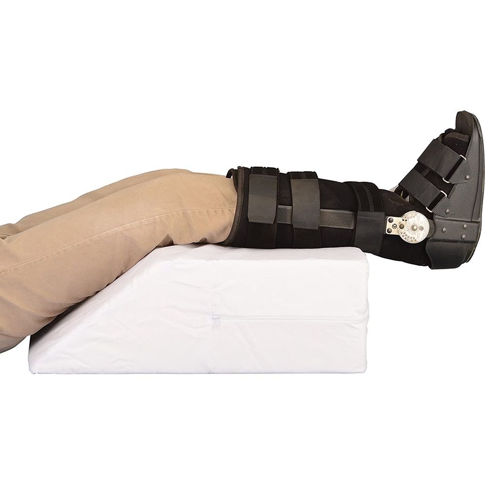 ELEVATING LEG WEDGE 8&quot; WHITE, Case Qty: 1/cs, Units: EACH, WT Cap: 0 lb.