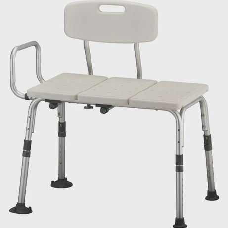 PORTABLE BATH TRANSFER BENCH, Case Qty: 1/cs, Units: EACH, WT Cap: 300 lb.